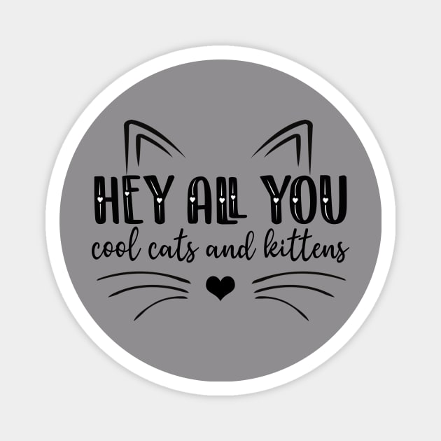 COOL CATS AND KITTENS Magnet by BonnyNowak